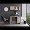 Tuhome 19.6 / 12.6 in. D X 28.9 / 13.4 in. H, 39.3 / 39.3 in. W X Laminate, Multi-color CDT5967 - alternate 2
